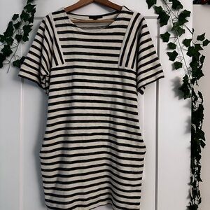Banana Republic Monochrome Striped Top